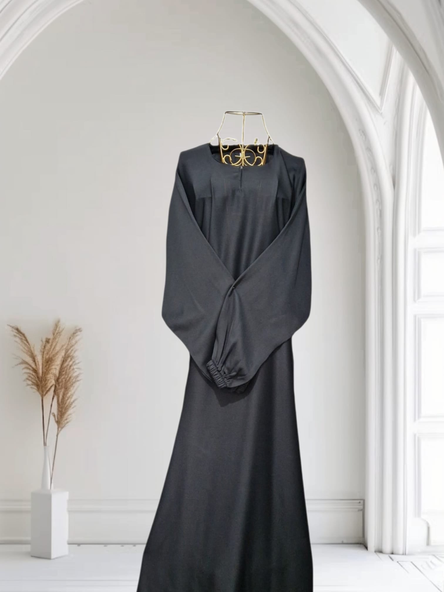Modest Black Abaya for Women
