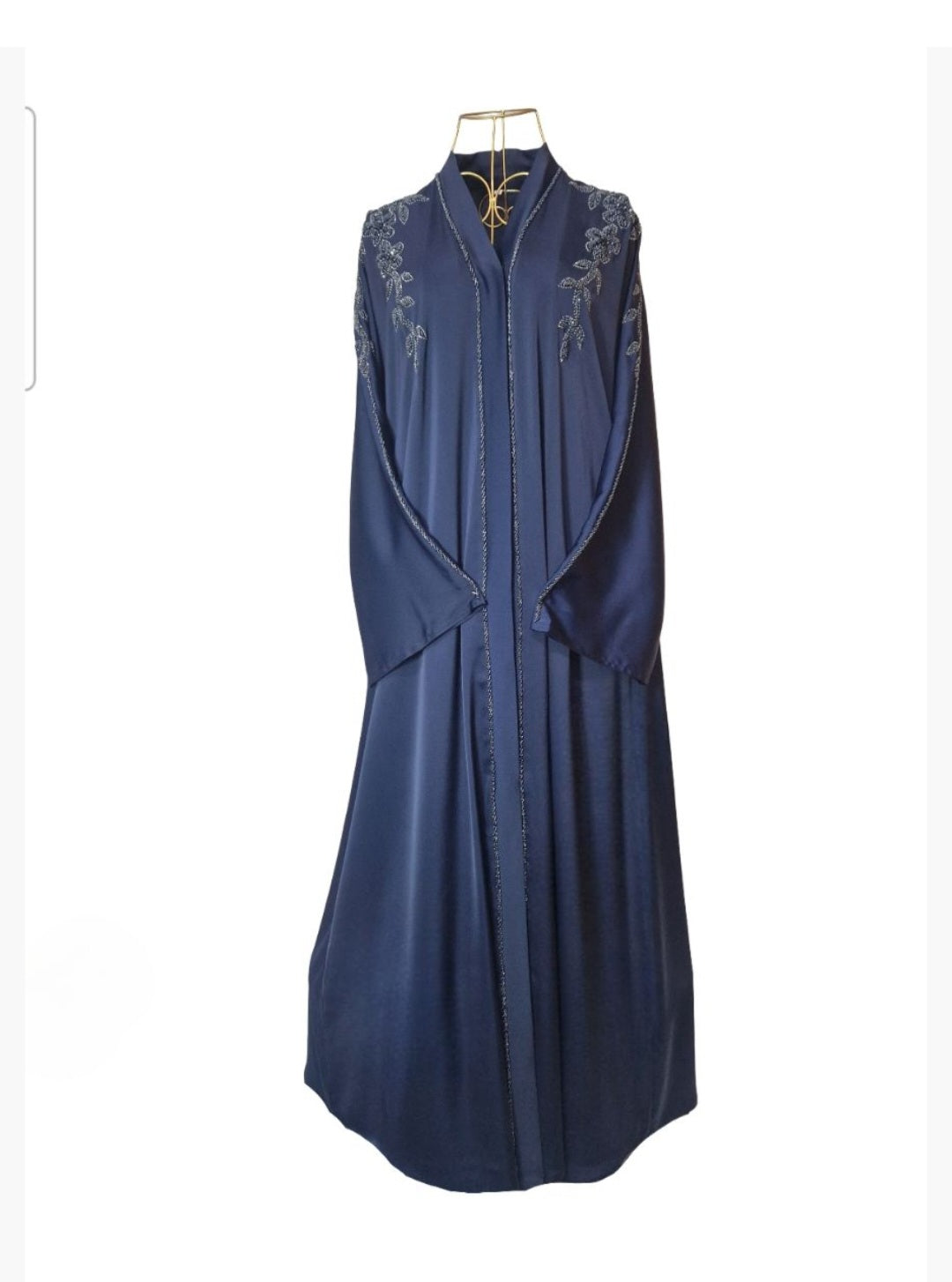 Nuha abaya blue