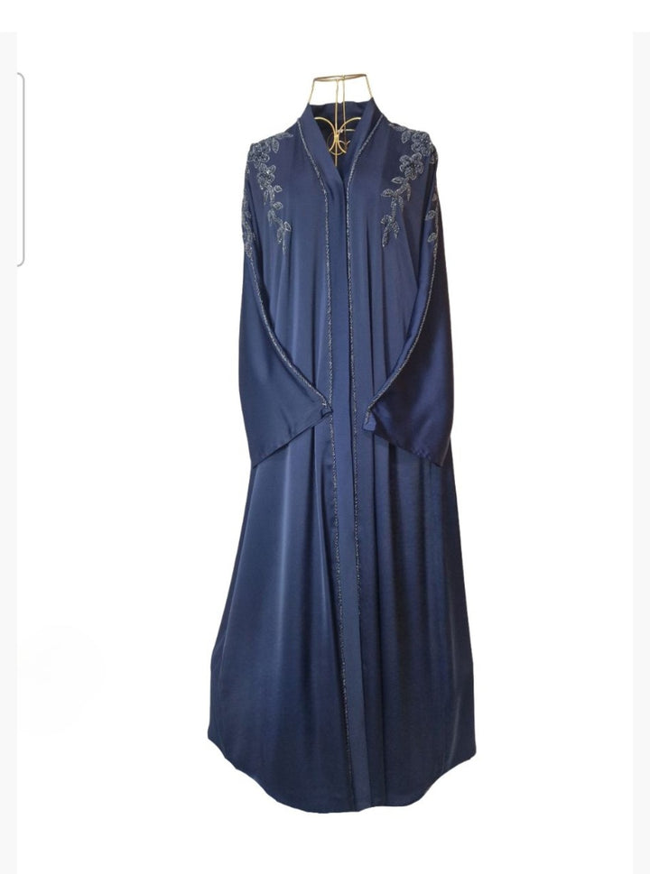 Nuha abaya blue