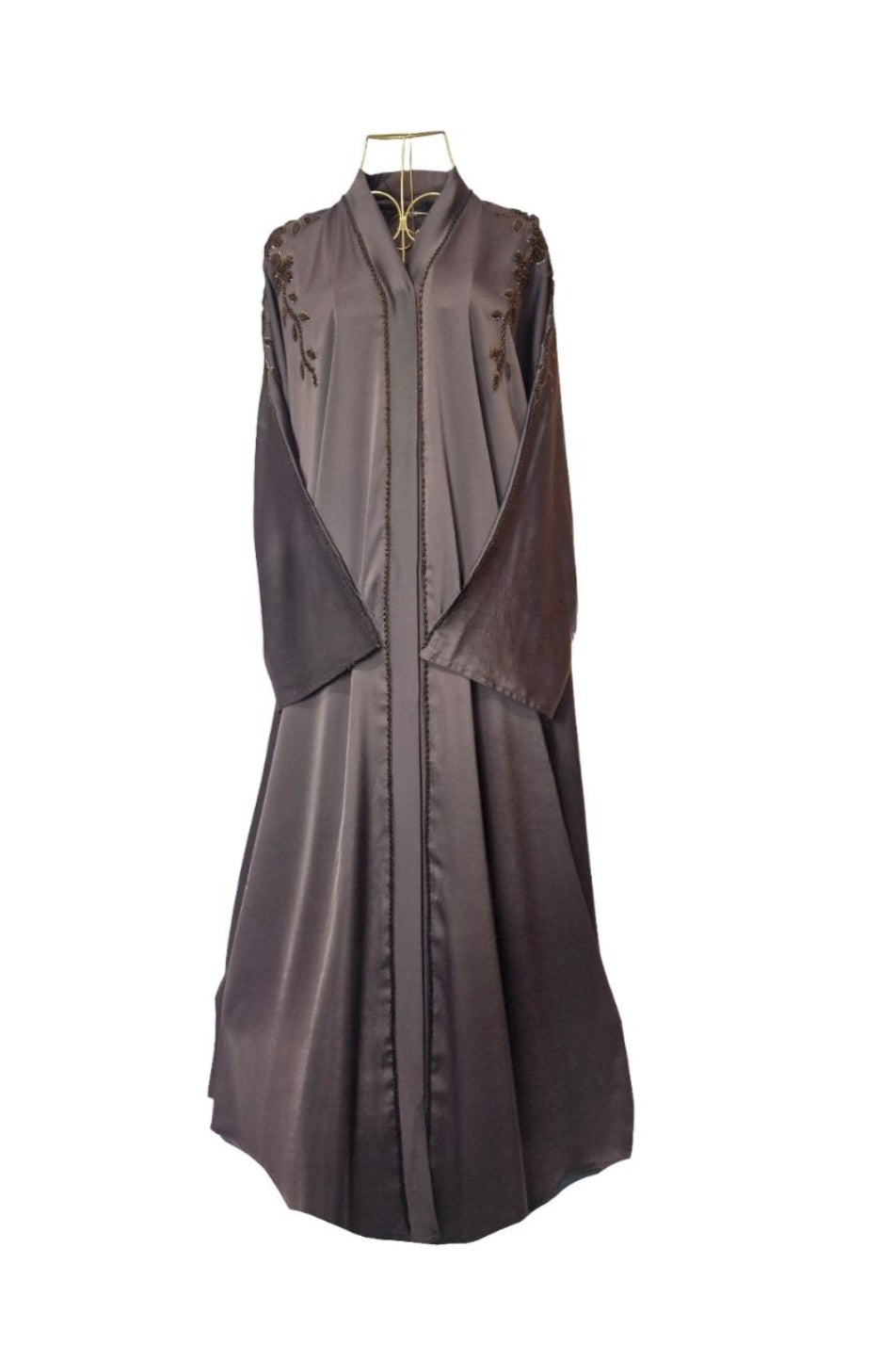 Nuha abaya brown