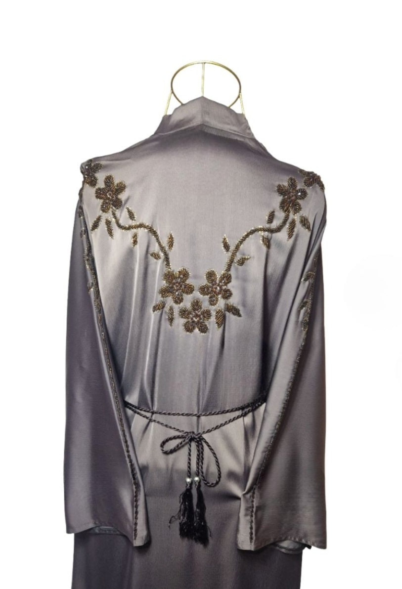 Nuha abaya brown