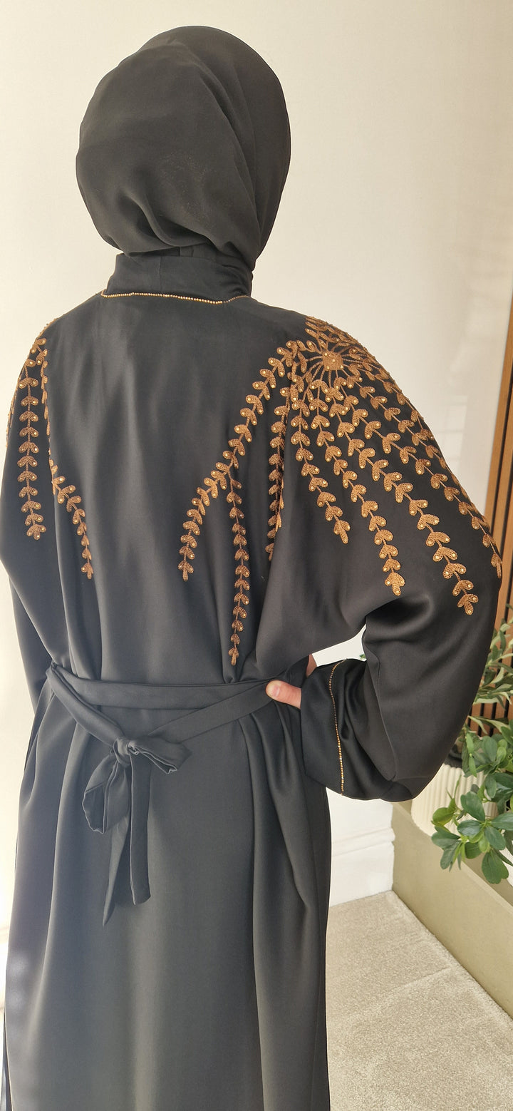 LAYBA BLACK ABAYA