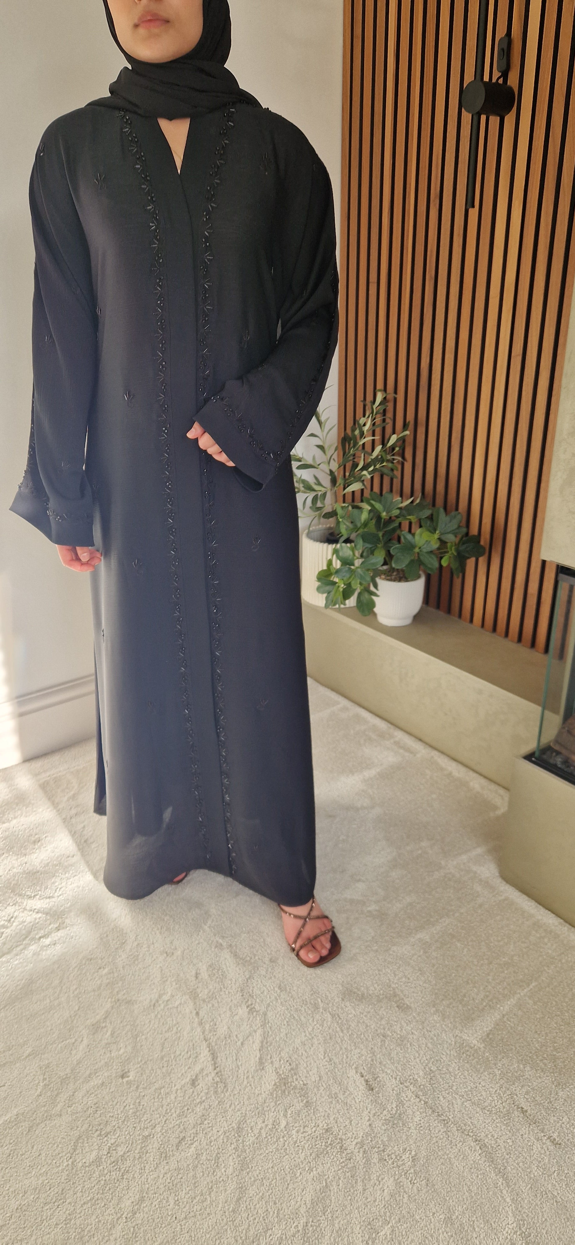 ARISA ABAYA - BLACK